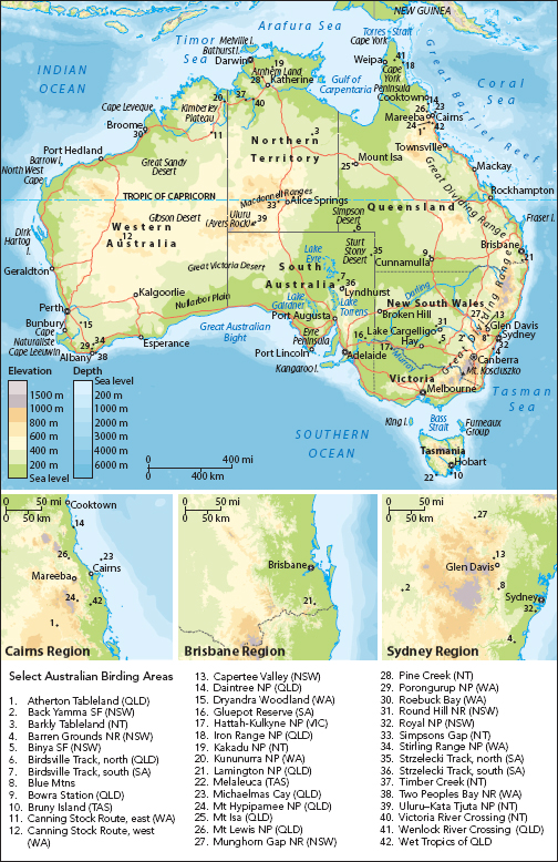 We generated the maps by using trip reports from birding tours commercial - photo 6