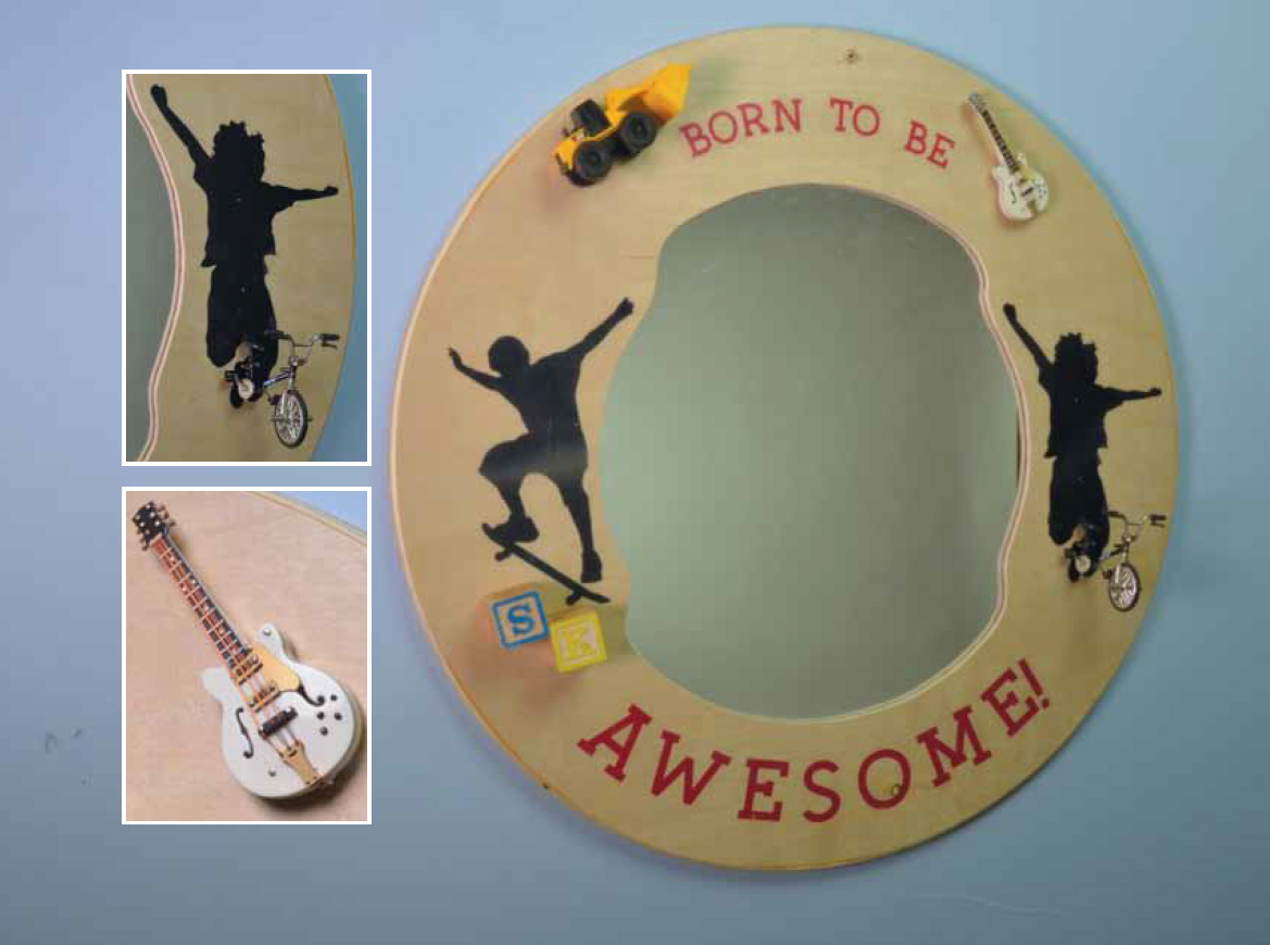 An Awesome Mirror A project to make you go in circles The full length I Can - photo 9