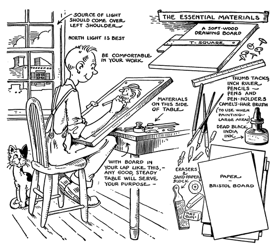 TO PRODUCE good work the student-cartoonist should have besides enthusiasm - photo 4