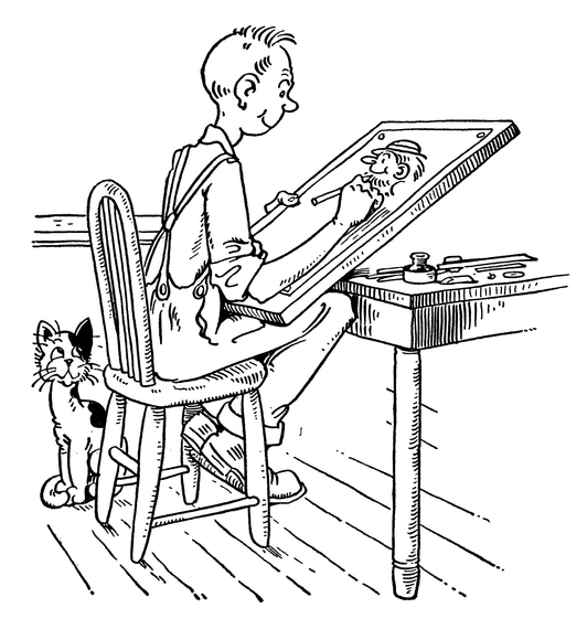 How to Begin and What to Use TO PRODUCE good work the student-cartoonist - photo 3