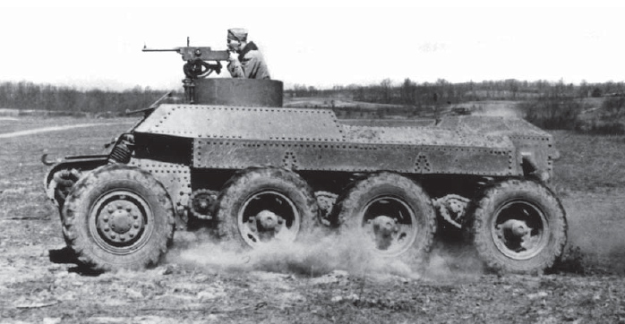 The Trackless Tank is seen here during its demonstration for the Armored Force - photo 4