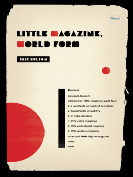 Bulson - Little Magazine, World Form