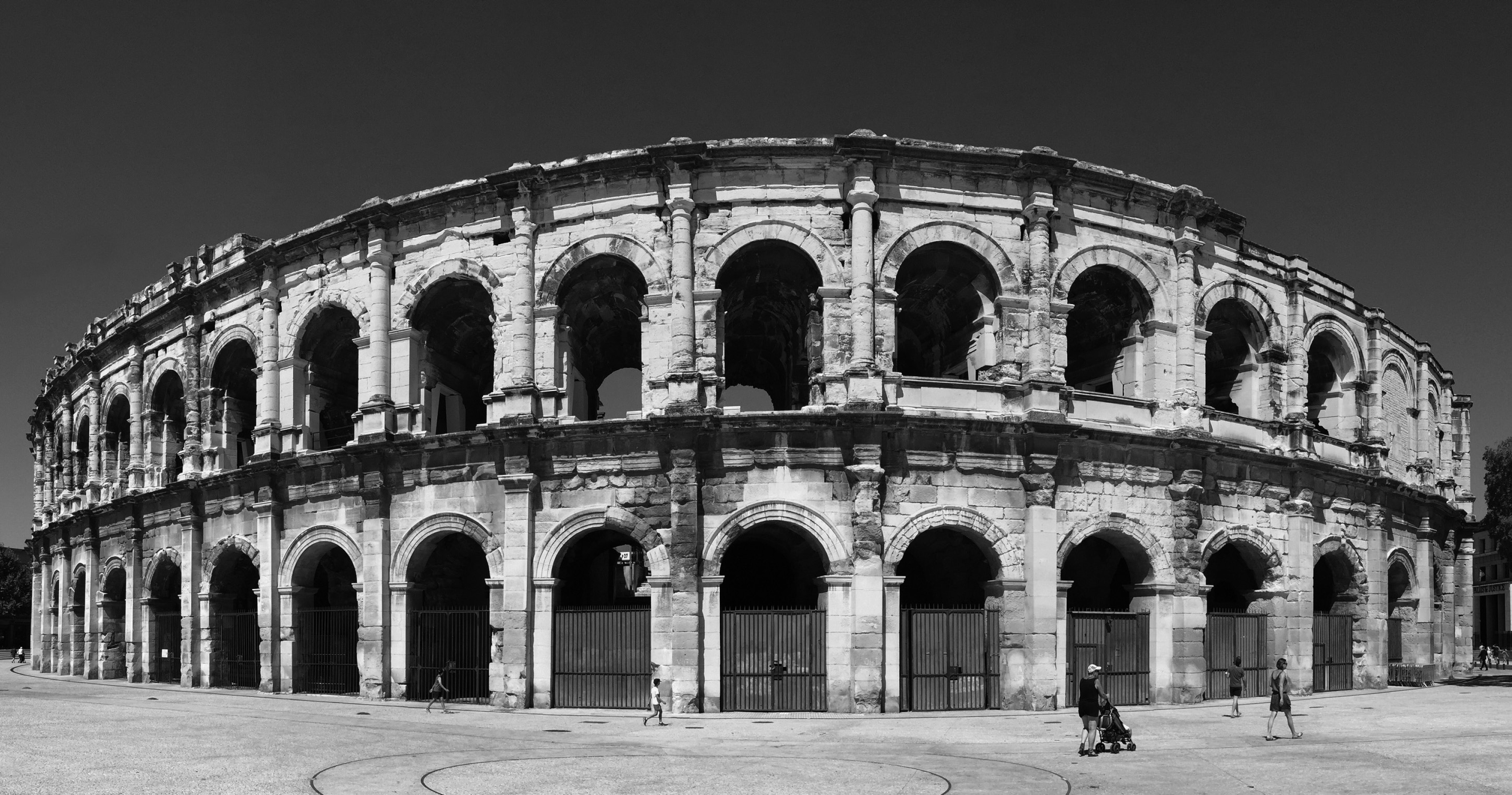 The Amphitheatre at Nmes Like that of Arles it was built around ad 70 and - photo 4