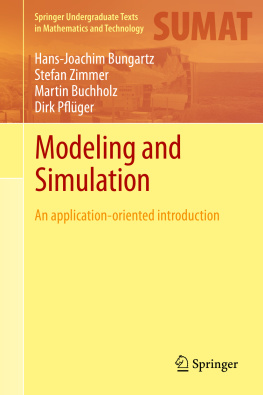 Buchholz Martin Modeling and Simulation An Application-Oriented Introduction