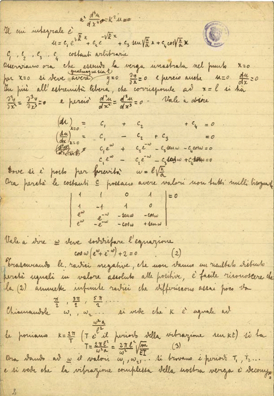 Fig 12 Second page of Fermis written exam to enter Scuola Normale Superiore - photo 3