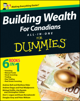 Bryan Borzykowski Building Wealth All-in-One For Canadians For Dummies