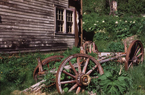 Barkerville wheels Todays cities towns villages ranches and homesteads - photo 5