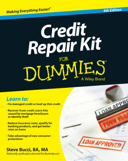 Bucci - Credit Repair Kit For Dummies