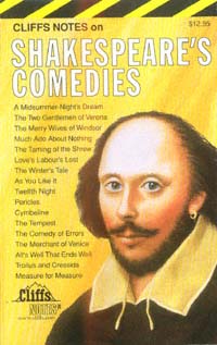 title Shakespeares Comedies Notes Cliffs Notes On-- author - photo 1