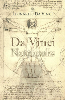 Leonardo Da Vinci Da Vinci Notebooks (Sacred World)