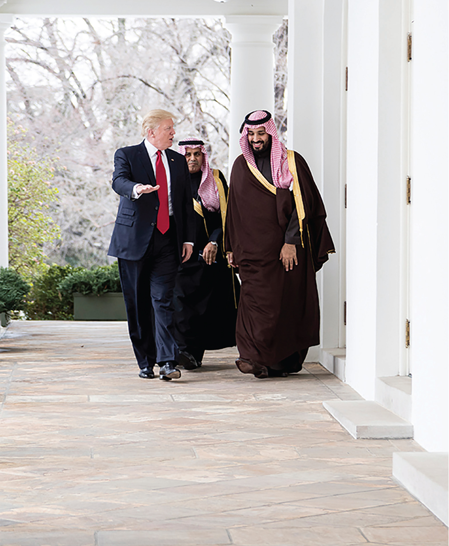 March 14 2017 Walking with Saudi Deputy Crown Prince Mohammed bin Salman bin - photo 17