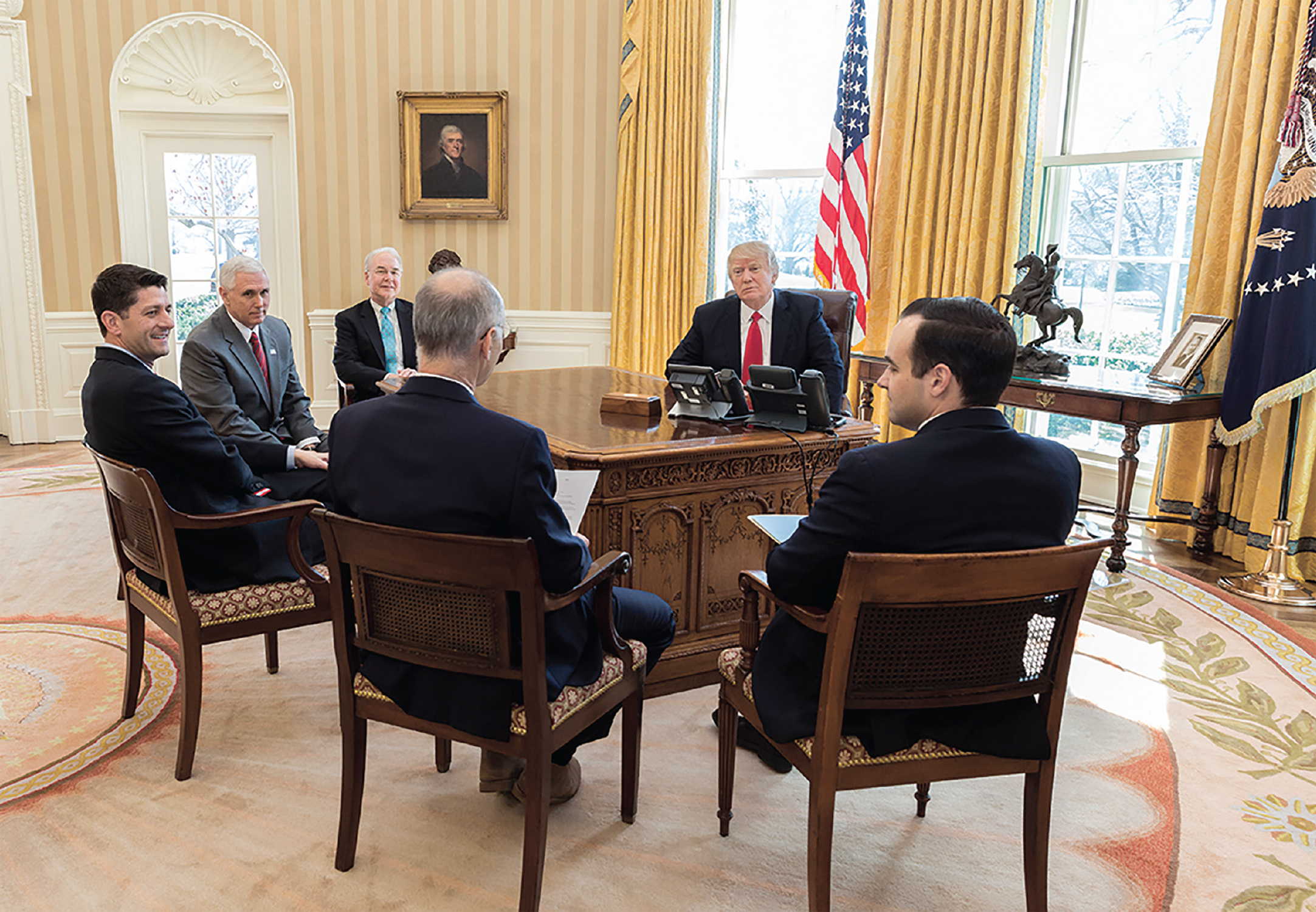 March 20 2017 Meeting with Tom Price Mike Pence Paul Ryan Dr Zeke - photo 23