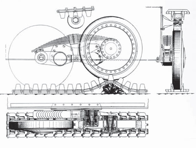 The LT vz 38 family used an advanced suspension bogie based on two large road - photo 4