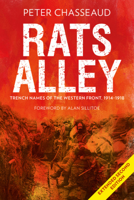 Chasseaud Rats Alley: Trench Names of the Western Front