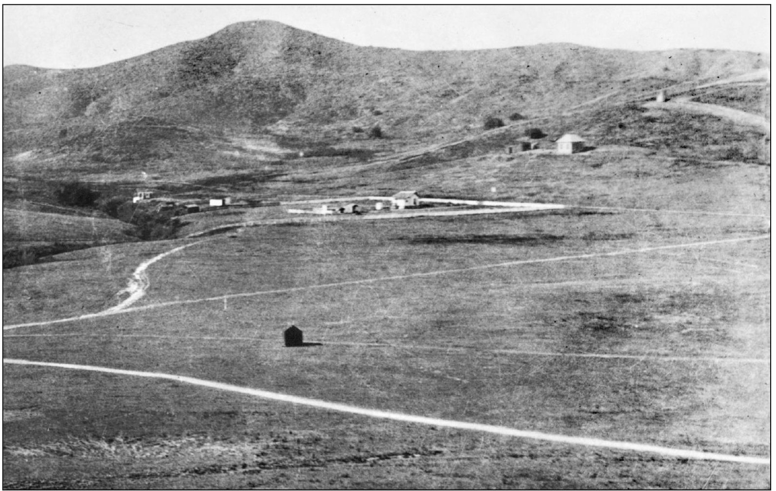 AN EMPTY LAND This view of the dusty road in 1885 shows how empty the land was - photo 5