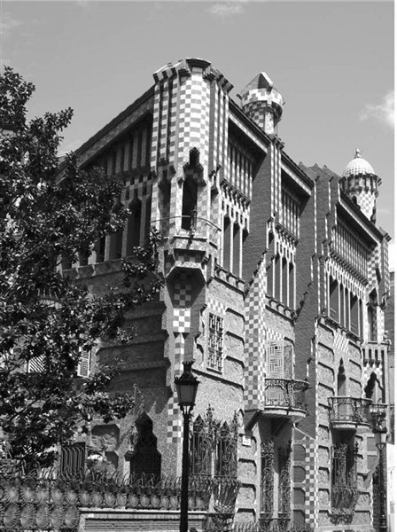 Casa Vicens View of faade from Calle de Carolines Biography 1852 Gaud is - photo 1