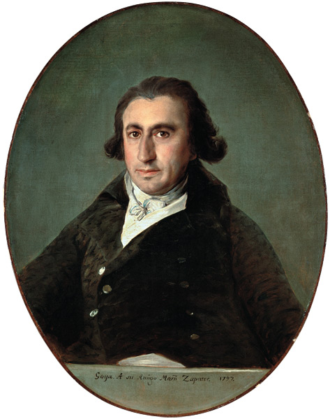 Portrait of Martin Zapater 1797 83 x 64 cm Museum of Fine Arts Bilbao - photo 4