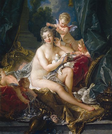 Franois Boucher Toilette der Venus 1751 l auf Leinwand 1083 x 851 cm - photo 3