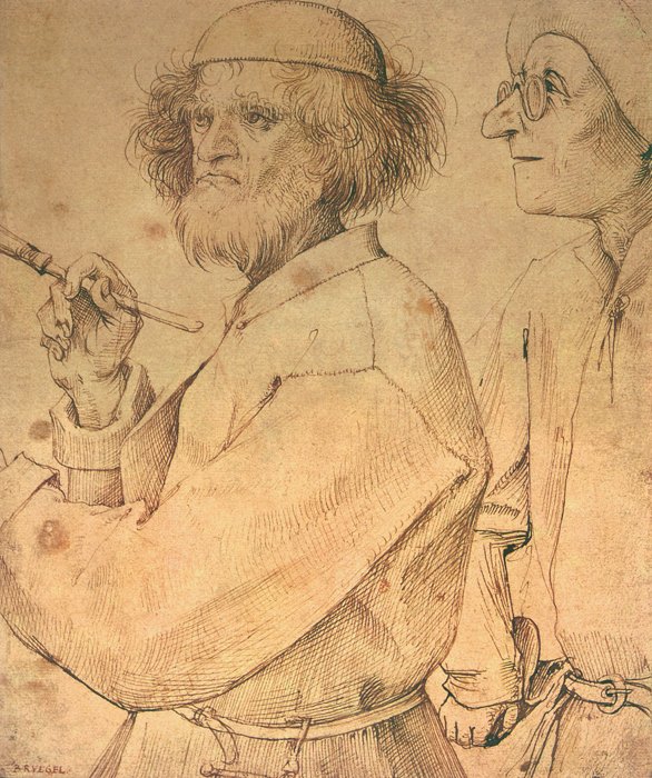 1 Pieter Bruegel the Elder The Painter and the Collector ca 1565 Pen and - photo 2