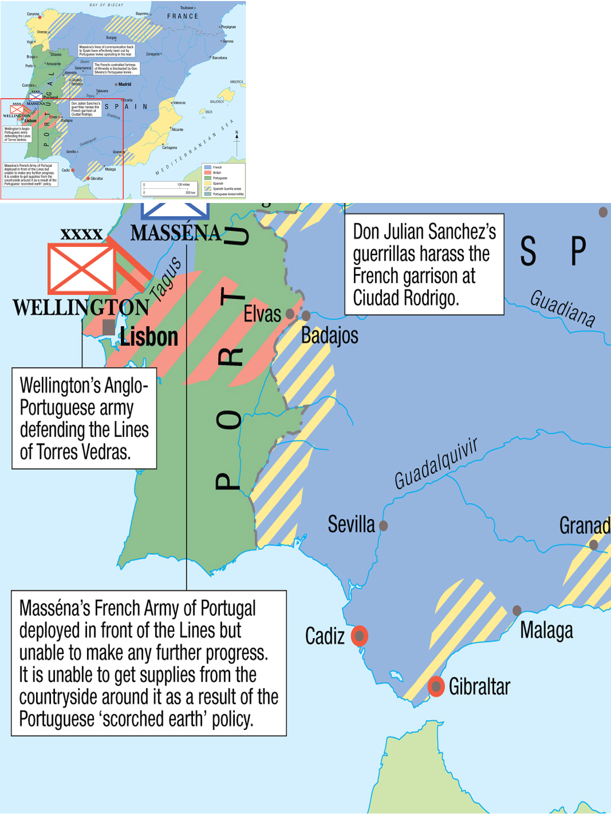 ORIGINS OF THE CAMPAIGN I n October 1810 the outlook appeared optimistic for - photo 4