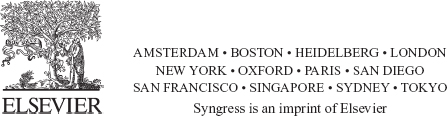 Table of Contents Copyright Syngress is an imprint of Elsevier 50 Hampshire - photo 2