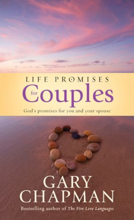 Chapman - Life Promises for Couples: Gods promises for you and your spouse