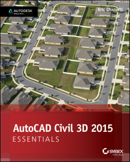 Chappell - AutoCAD Civil 3D 2015 Essentials