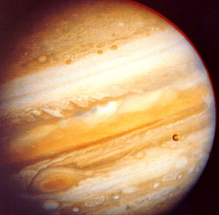 Jupiter is a colorful planet marked by bands of fast-moving clouds Its most - photo 3