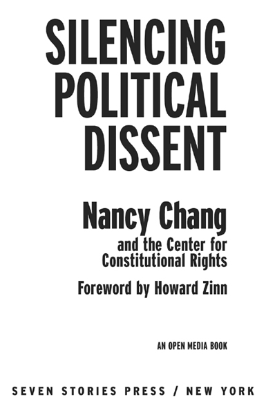 Copyright 2002 by Nancy Chang and the Center for Constitutional Rights A Seven - photo 2