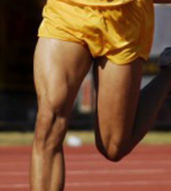 Q is for QUADRICEPS In front of the thigh If they get too tired Youre going to - photo 18