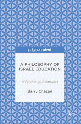 Chazan A Philosophy of Israel Education A Relational Approach