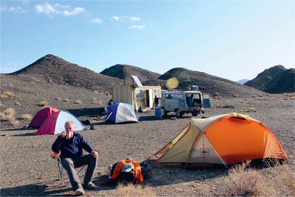 Base camp in the eastern mountain complex of Great Gobi Strictly Protected Area - photo 8