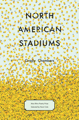 Chambers - North American stadiums: poems