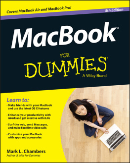 Chambers MacBook For Dummies