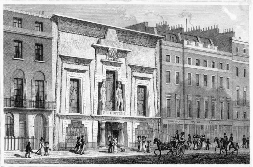 Egyptian Hall in Piccadilly London as seen in the 1820s An early example of - photo 4