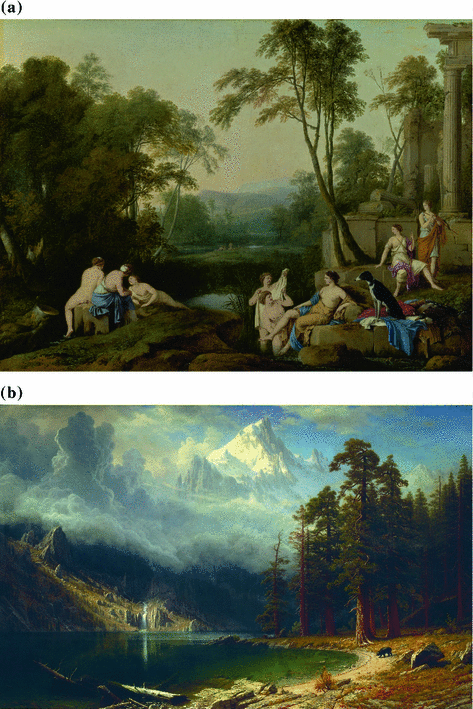 Fig 13 a A typical landscape of the Classical style Diana and Her Nymphs in - photo 3