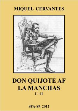 Cervantes - Don Quijote af Manchas