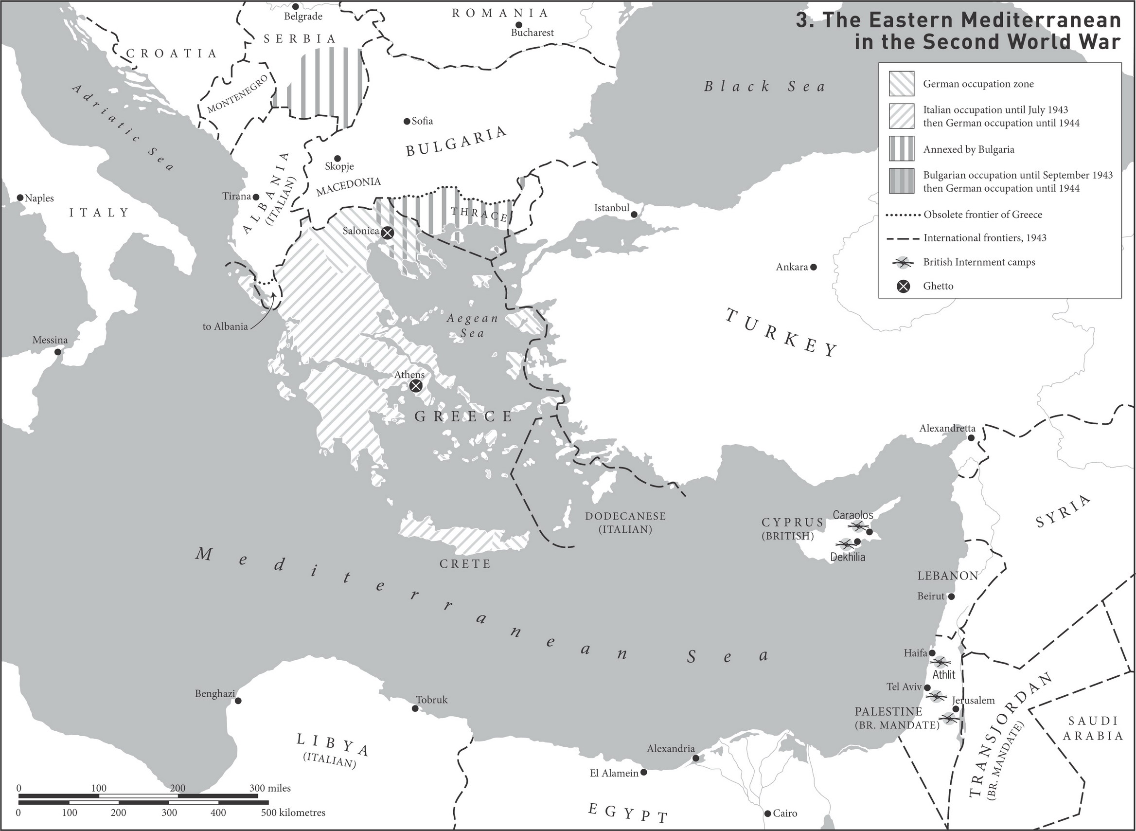 The Eastern Mediterranean in the Second World War Section One Section Two - photo 5