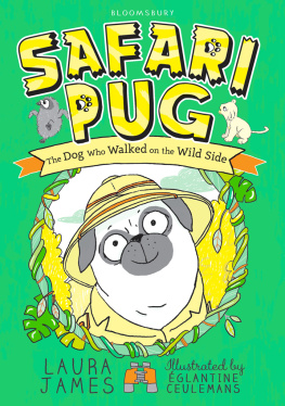 Ceulemans Églantine Safari Pug the dog who walked on the wild side