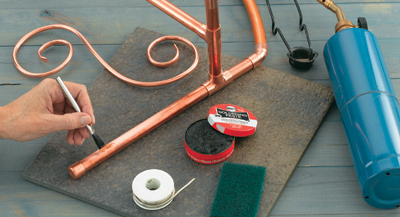 Traditional techniques used to install copper supply plumbing can easily be - photo 4