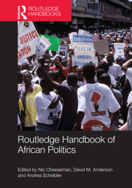 Cheeseman Nic Routledge Handbook of African Politics