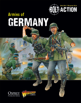 Andrew Stephen - Armies of Germany: 1st ed