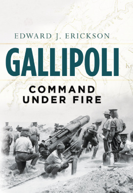 Erickson - Gallipoli: command under fire