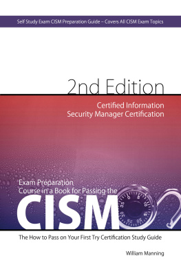 9781743042274_EPUB - CISM Certified Information Security Manager Certification Exam Preparation Course in a Book for Passing the CISM Exam