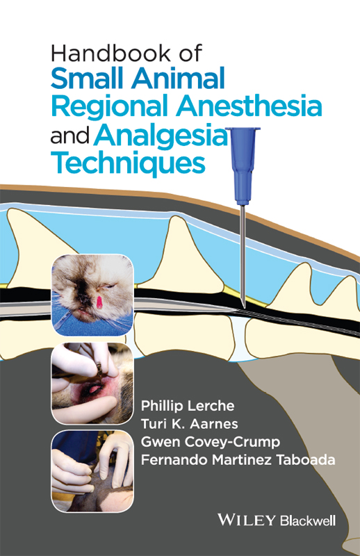 Handbook of Small Animal Regional Anesthesia and Analgesia Techniques Phillip - photo 1