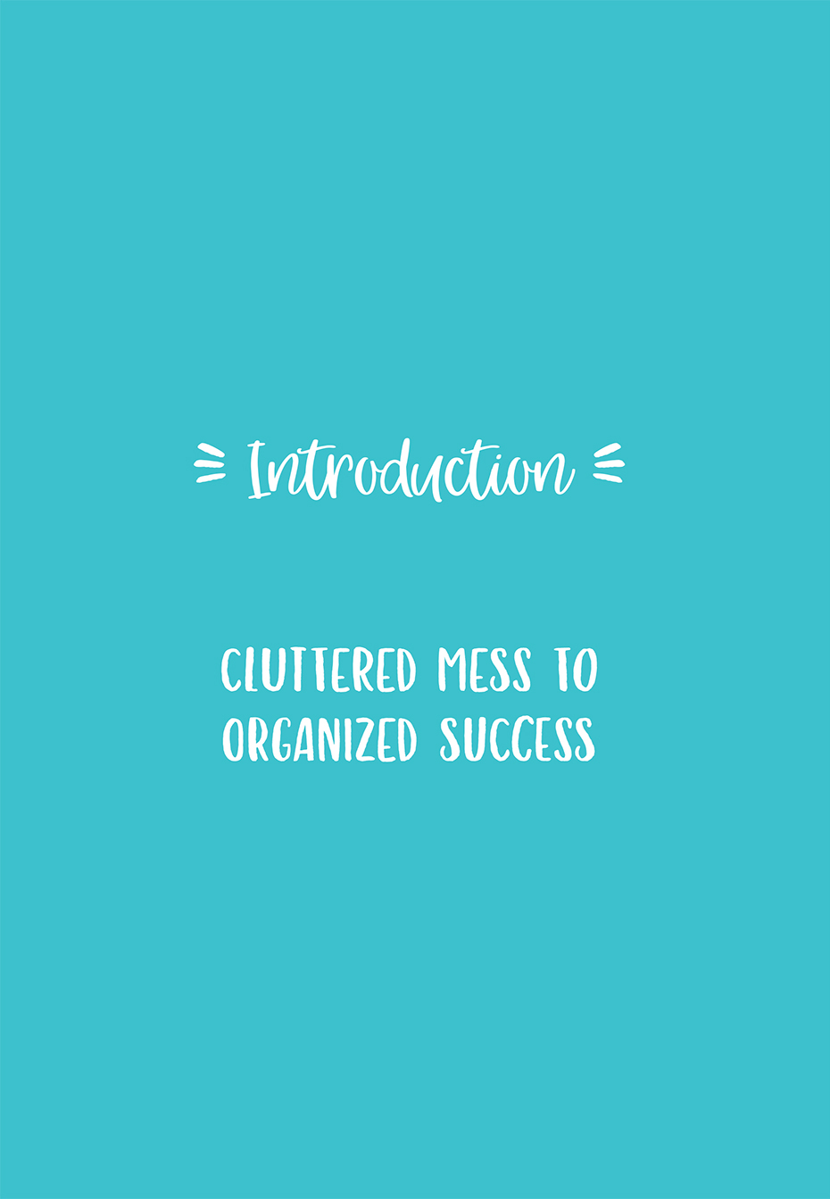 Cluttered Mess to Organized Success Workbook - photo 10