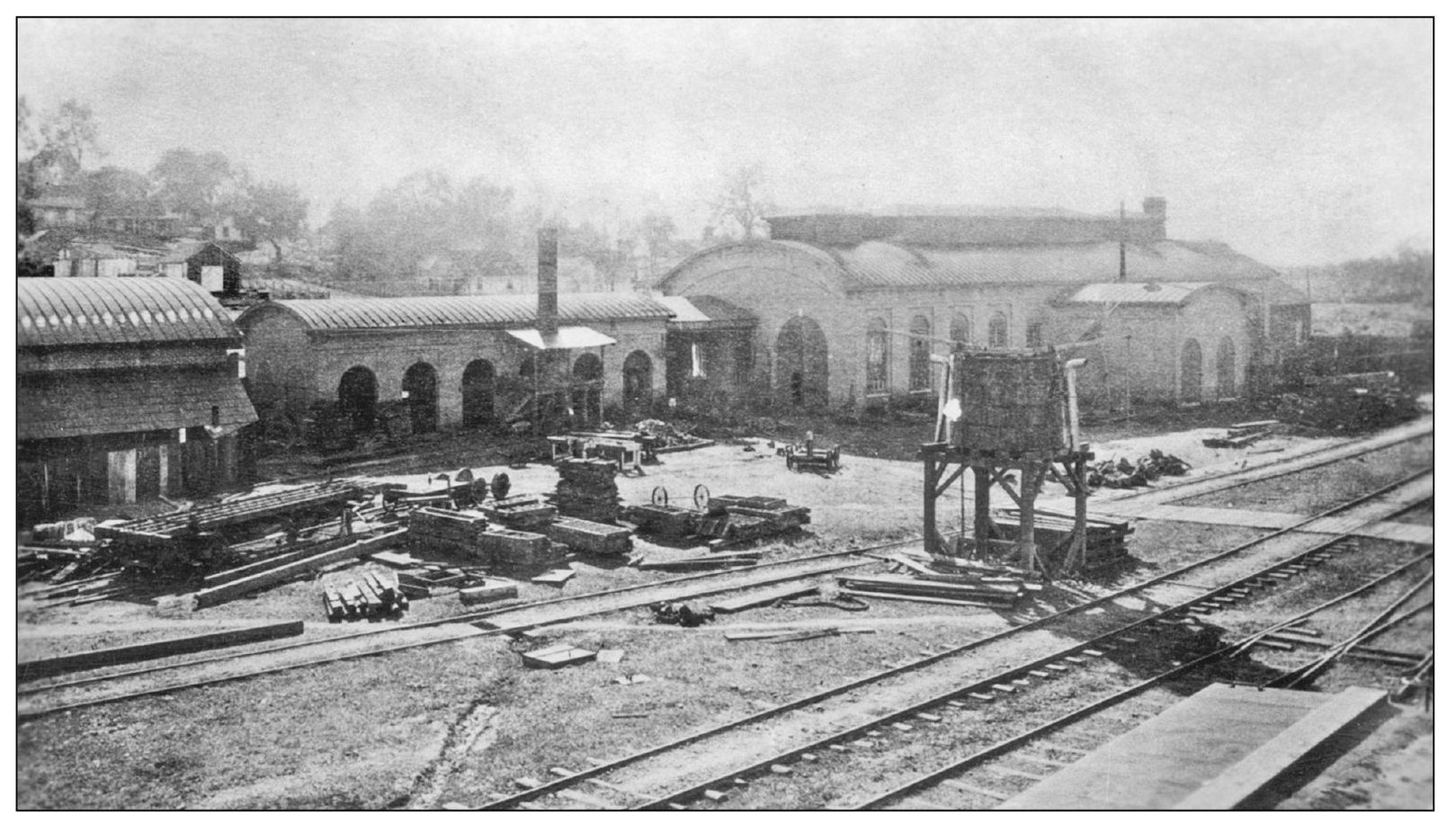 The Sacramento Valley Railroad had built shops at Front and R Streets in - photo 3