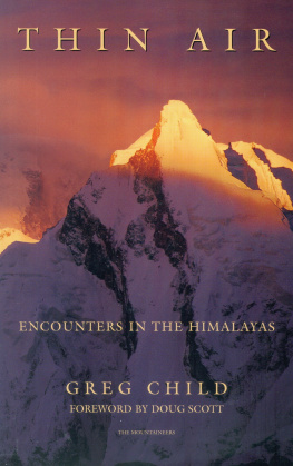 Child Thin Air: Encounters in the Himalayas