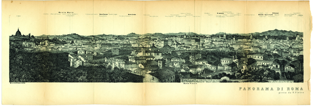 Panorama of Rome showing the citys evolved urban fabric from Baedekers Central - photo 5