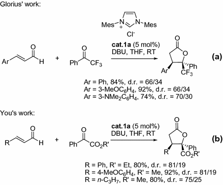 Fig 14 NHC-catalyzed 32 annulations of enals with ketones Employing a - photo 4